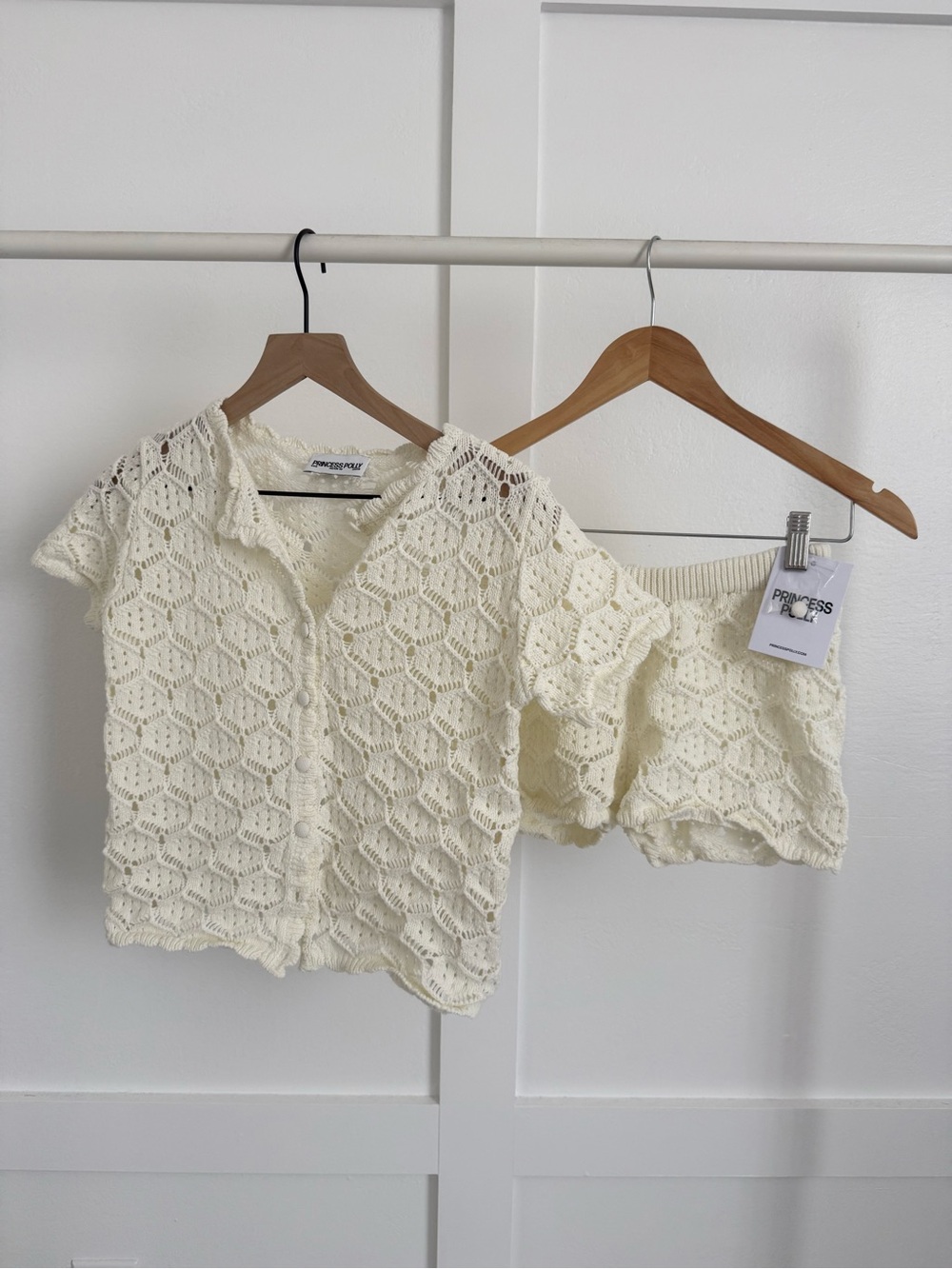 Princess Polly Crochet Knit Set